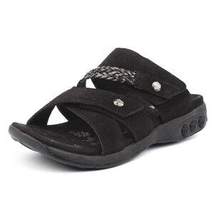 Therafit Womens Rachel Adjustable Slide Sandal 6 Medium